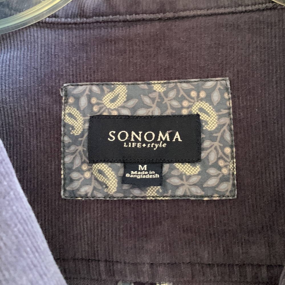 3/$15 Sonoma corduroy cotton jacket size medium - Picture 2 of 6